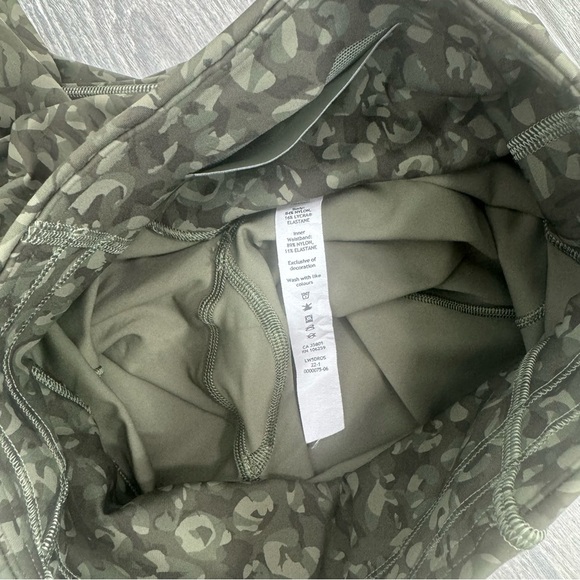 Lululemon Base Pace High-Rise Tight 25" in Intertwined Camo Medium Olive Multi 2 - Picture 9 of 15